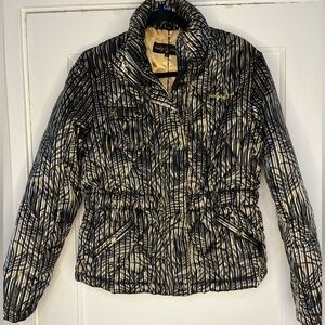 Baby Phat Black and Gold Puffer Jacket *IR